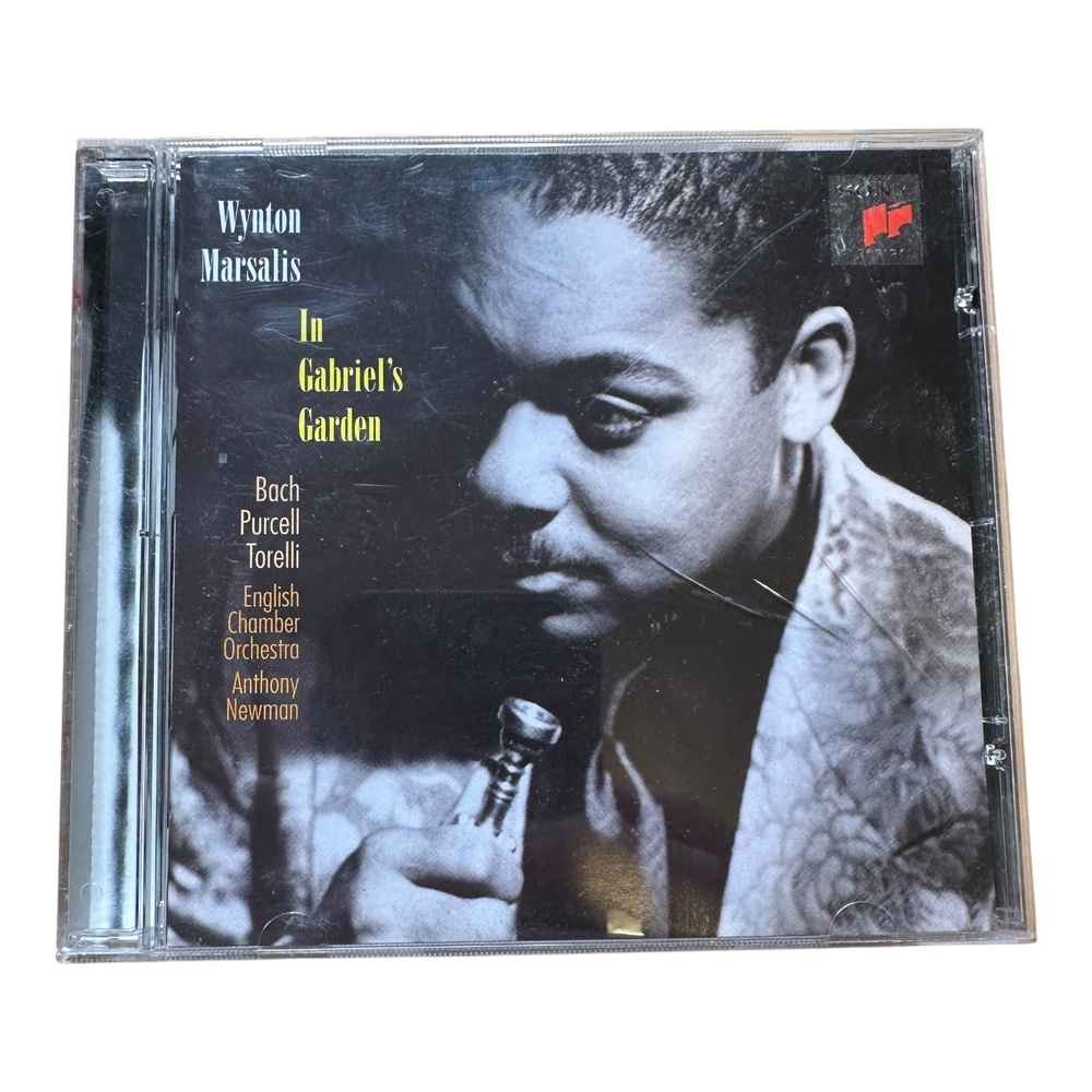 Sony Classical Wynton Marsalis In Gabriel's Garden CD Baroque Trumpet Classical